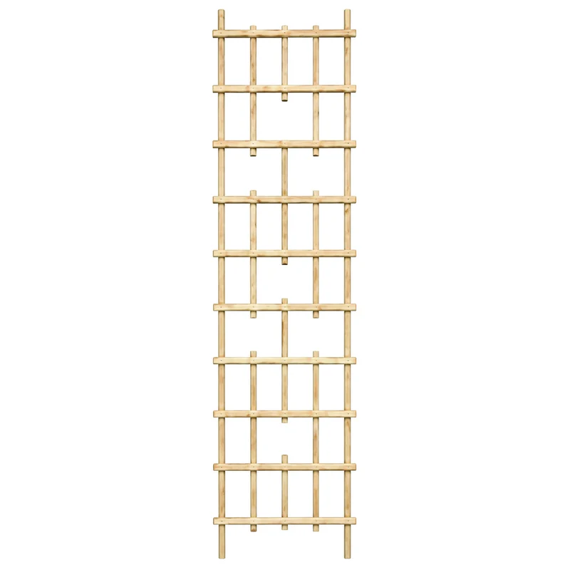 Treillis de jardin en pin naturel – 19 × 84 po