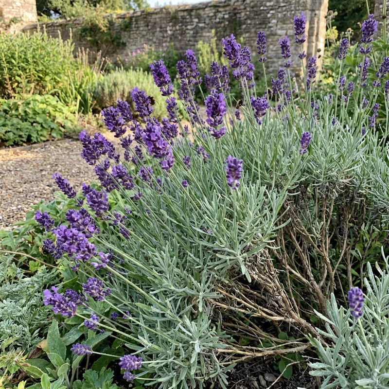 English Lavender Seeds for Planting – Heirloom Garden Variety with Fragrant Purple Blooms