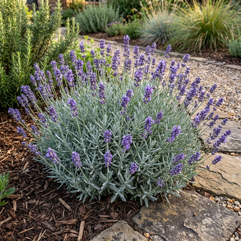 English Lavender Seeds for Planting – Heirloom Garden Variety with Fragrant Purple Blooms