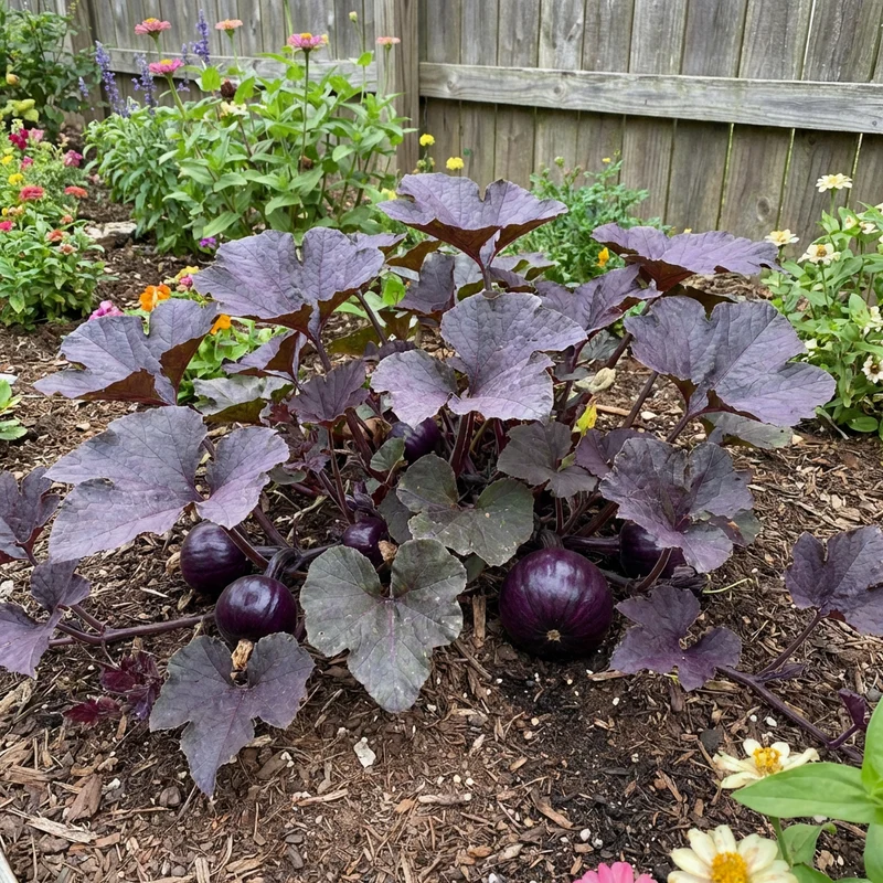 Purple Pumpkin Seeds for Planting (Cucurbita maxima) – Unique Garden Pumpkin Variety