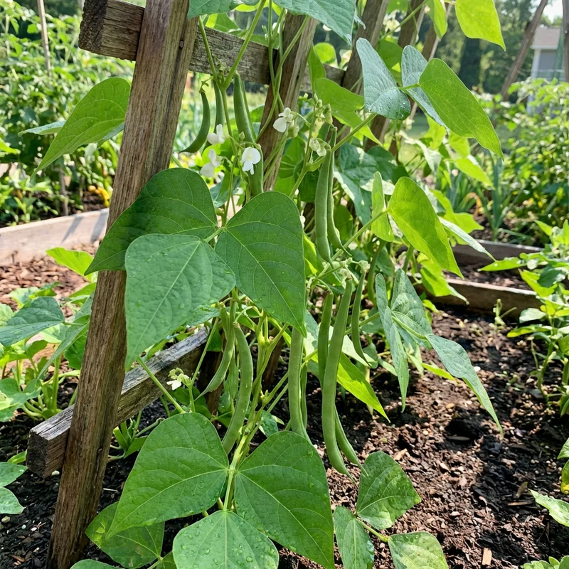 Heirloom Missouri Wonder Pole Bean Seeds – Vigorous Climbing Green Beans for Home Gardens