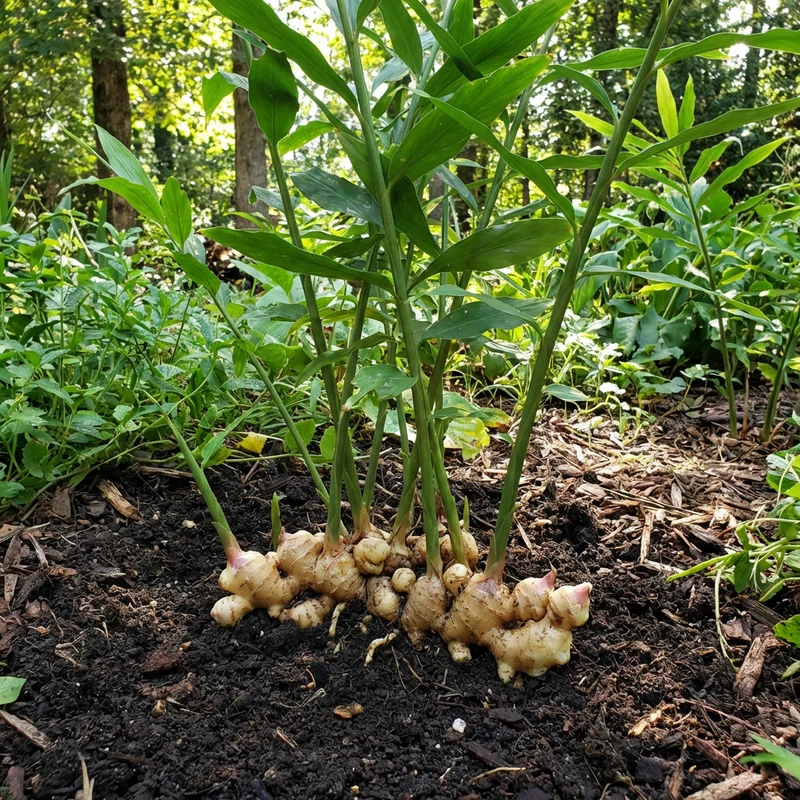 Organic Ginger Root Rhizomes seeds for Planting – High Yield, Non-GMO Medicinal Herb for Culinary & Wellness Gardens