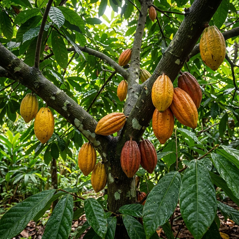 Cacao Fruit Seeds (Theobroma cacao) – Tropical Tree Seeds for Warm Climate Gardens