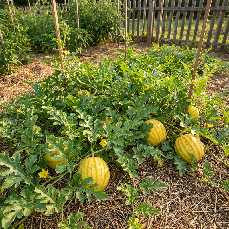 Yellow Watermelon Seeds (Citrullus lanatus) – Heirloom Sweet Yellow Flesh Garden Variety