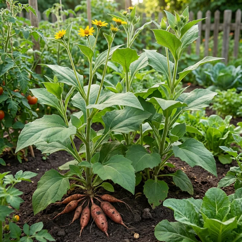 Yacon Vegetable Seeds for Planting – Heirloom Non-GMO Organic Garden Seeds, High Germination