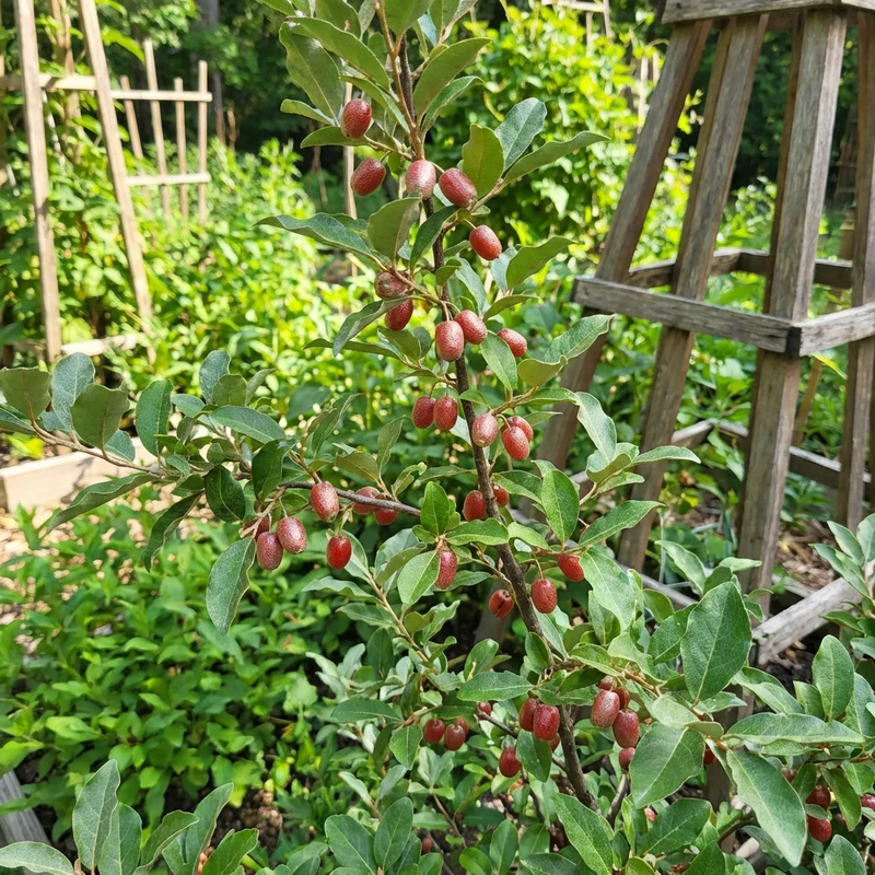 Goumi Berry (Elaeagnus multiflora) Fruit Seeds – Hardy Shrub for Home Gardens