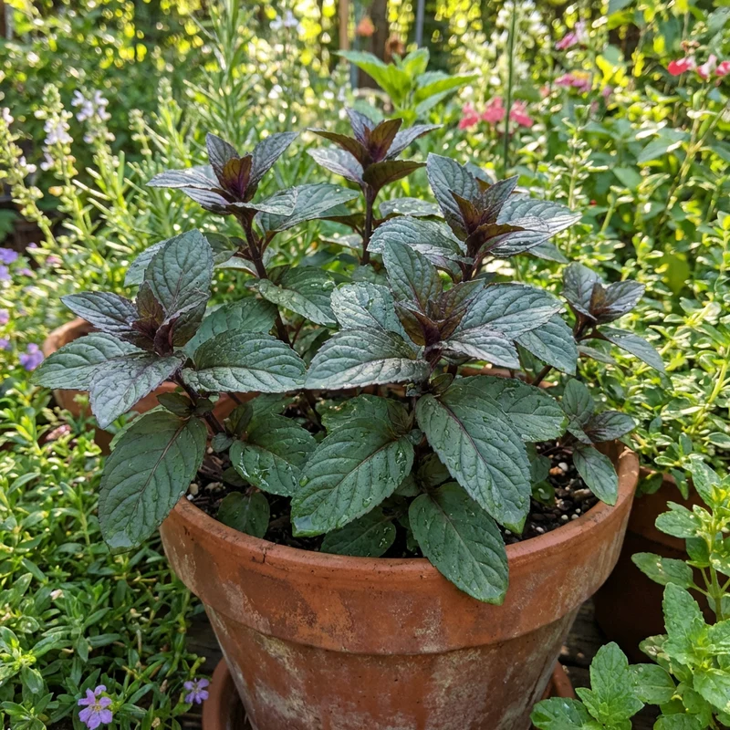 Chocolate Mint Seeds for Home Gardens – Fragrant Culinary Herb with Vigorous Growth