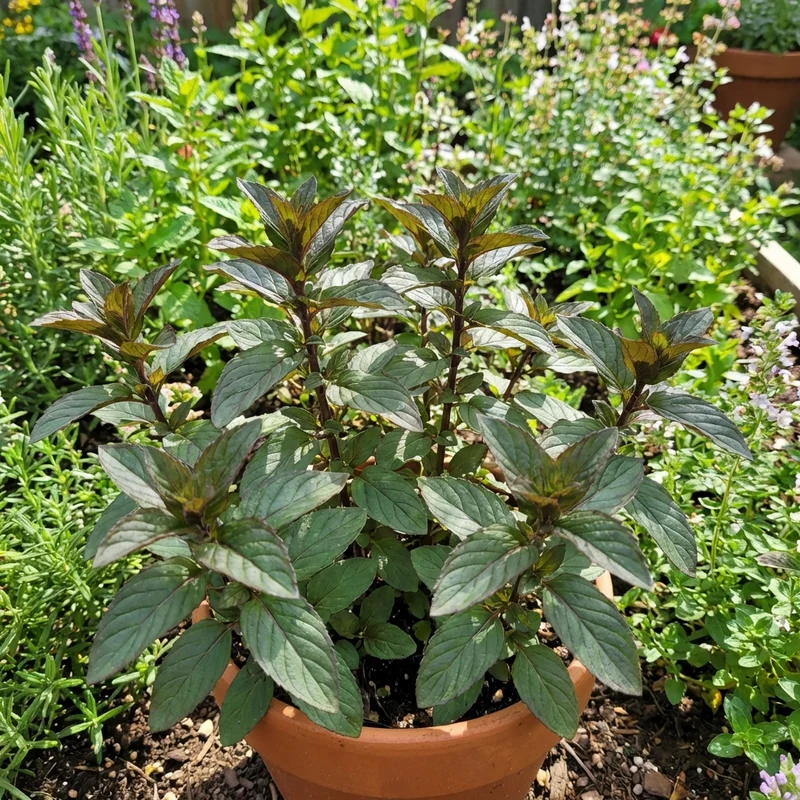 Chocolate Mint Seeds for Home Gardens – Fragrant Culinary Herb with Vigorous Growth