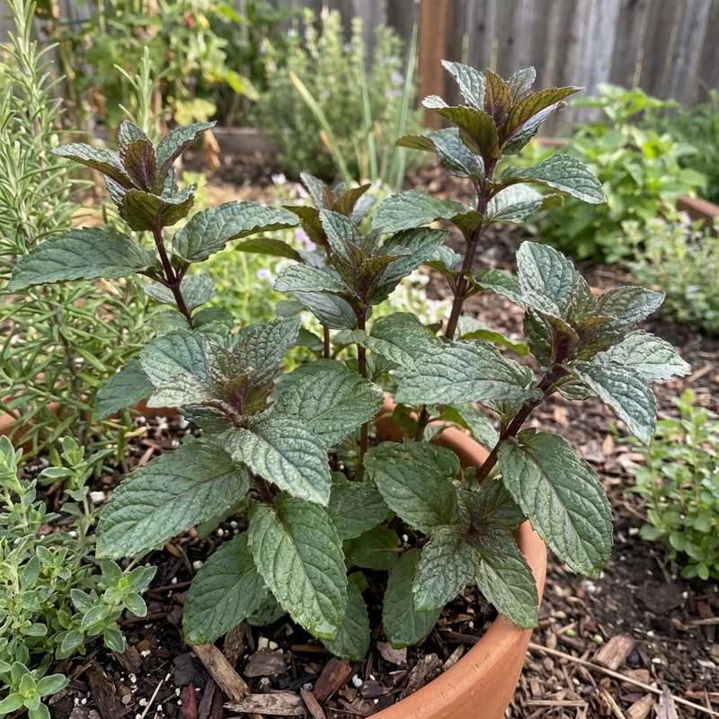 Chocolate Mint Herb Seeds – Heirloom, Non-GMO, Organic Garden Seeds for Planting – High Germination