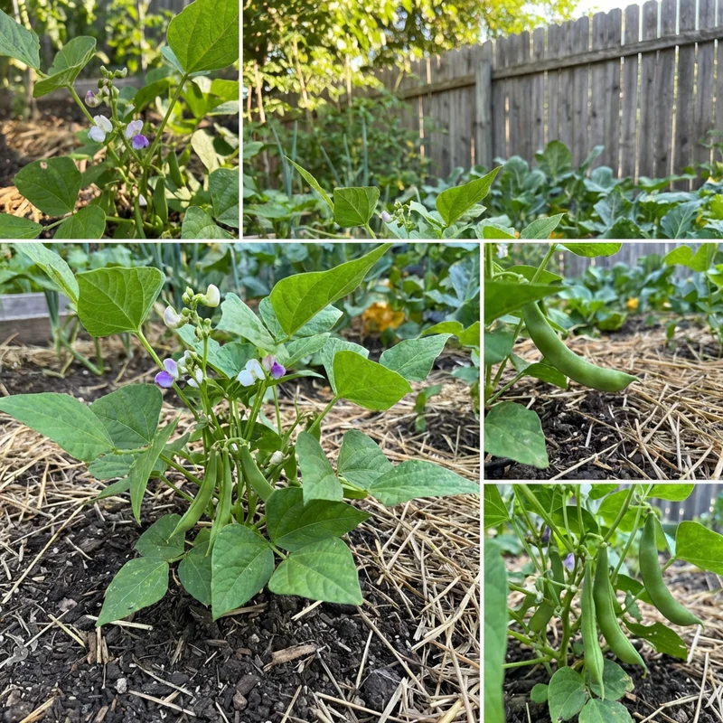 Phaseolus acutifolius Green Tepary Bean for Home Garden Growing