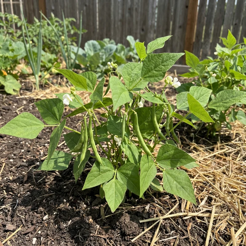 Phaseolus acutifolius Green Tepary Bean for Home Garden Growing