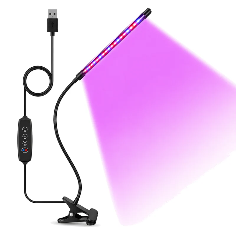 Lampe horticole à pince – 1 tête