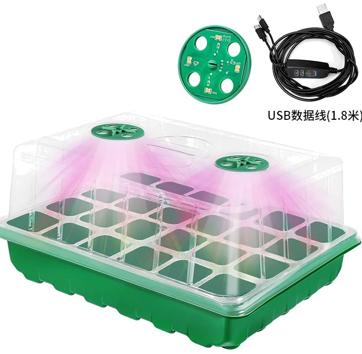 Mini-serre pour semis – 6 cellules