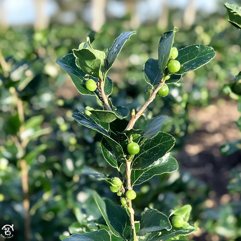 Chinese Holly Seeds – Ilex cornuta Hardy Evergreen Shrub with Glossy Foliage