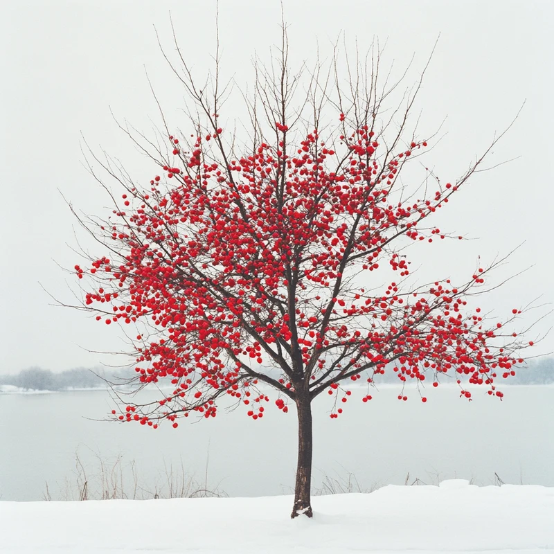 Winterberry Holly Seeds – Ilex verticillata Red Berry Deciduous Shrub