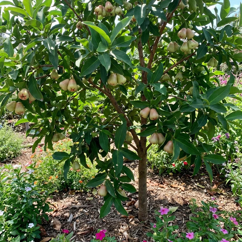 Rose Apple (Syzygium samarangense) Fruit Seeds for Planting – Water Apple Garden Tree