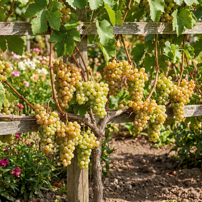 Heirloom Cotton Candy Grapes Fruit Seeds for Planting – Non-GMO, High Germination Organic Garden Seeds