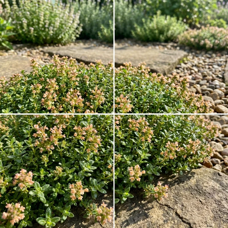 Orange Creeping Thyme Seeds for Planting – Low-Growing Fragrant Ground Cover Plant