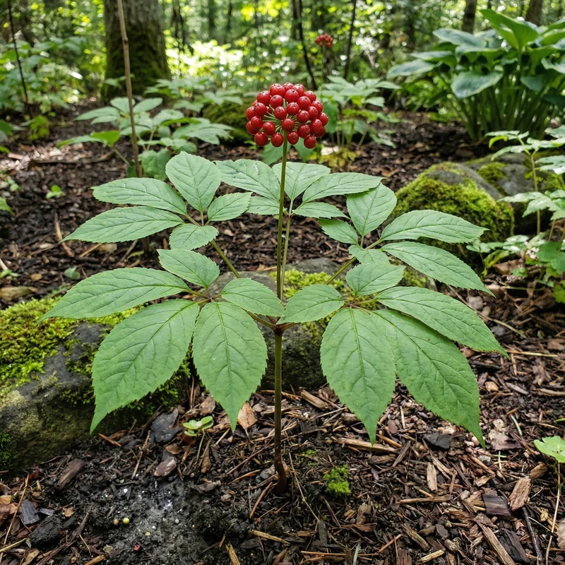 Korean Ginseng (Panax ginseng) Seeds for Planting – Heirloom, Non-GMO Medicinal Herb for Energy, Immunity & Vitality