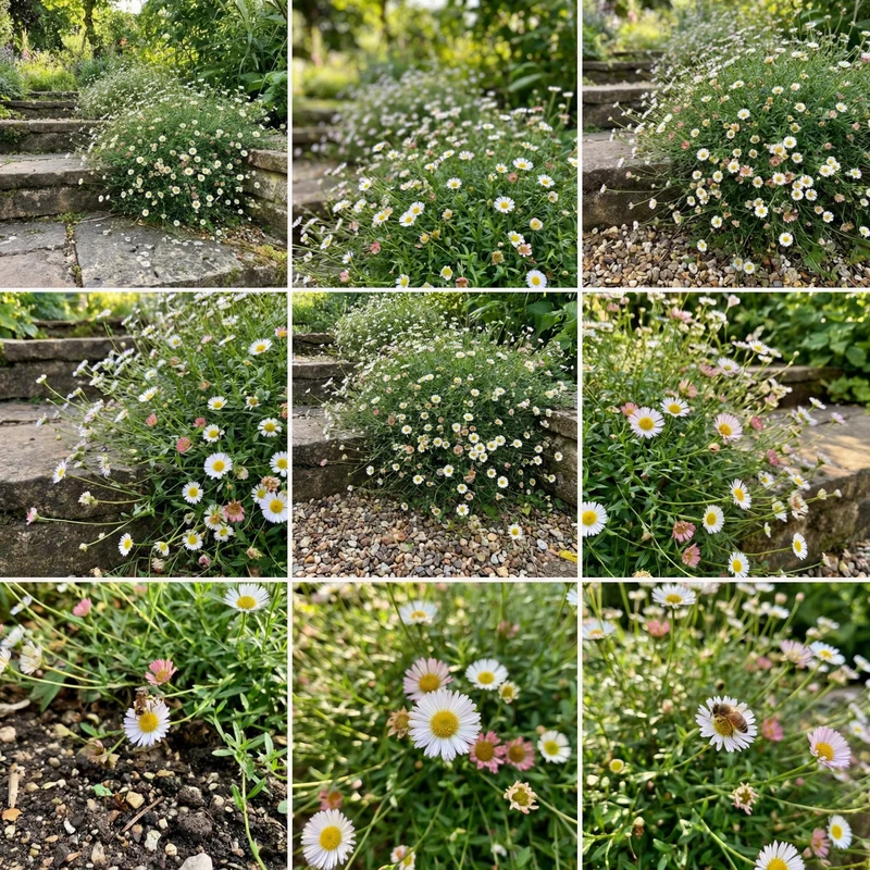 Erigeron Karvinskianus Flower Seeds – Mexican Daisy for Pots, Walls & Ground Cover
