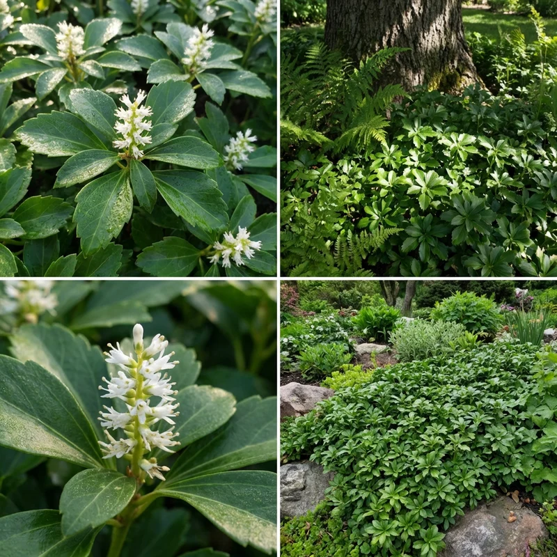 Pachysandra (Pachysandra terminalis) Flower Seeds for Planting | Perennial Ground Cover Garden Seeds