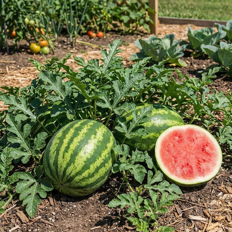 Citrullus lanatus Seedless Watermelon Fruit Seeds – Heirloom Seeds for Summer Growing