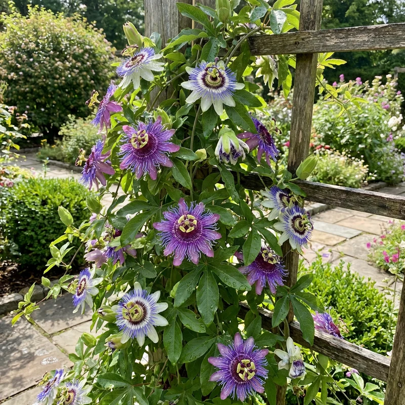 Mixed Passion Flower Seeds (Passiflora spp.) for Planting – Colorful Climbing Flower Garden Seeds