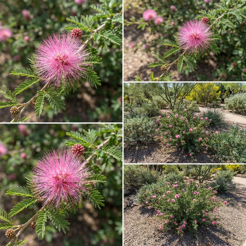 Calliandra Eriophylla (Pink Calliandra) Seeds – Heirloom Ornamental Plant Seeds for Gardens