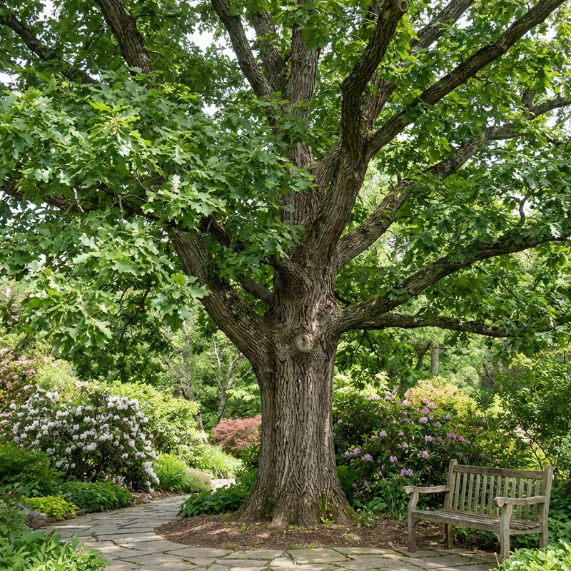 Quercus alba White Oak Seeds – Hardy Deciduous Shade Tree Seeds for Outdoor Planting