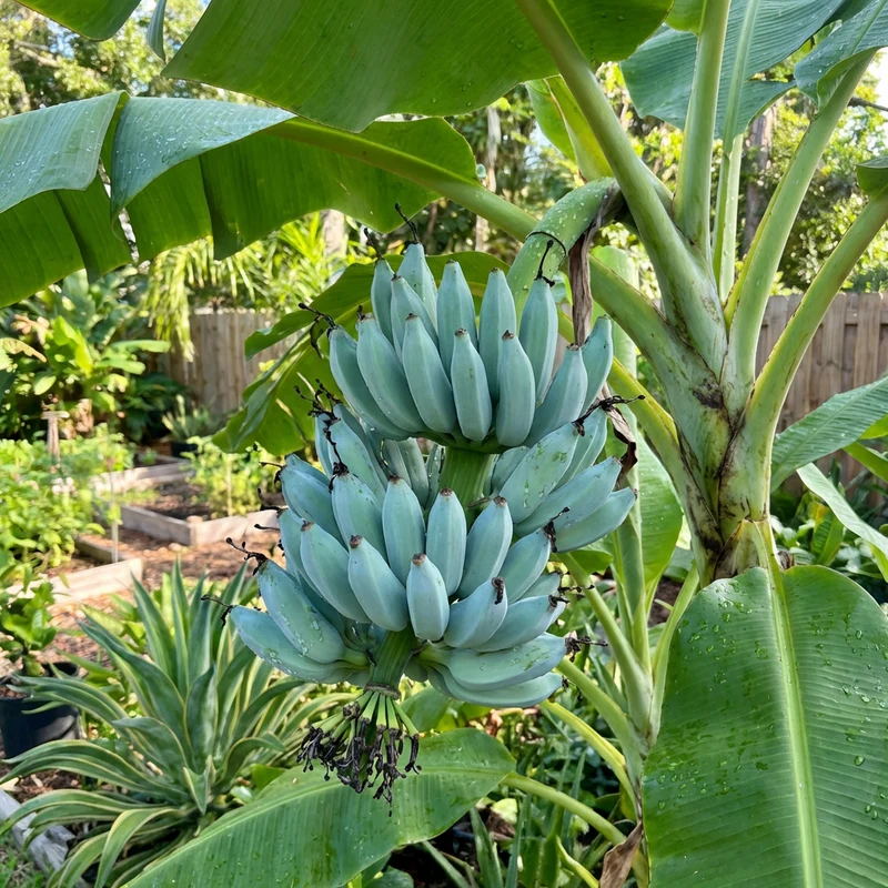 Blue Java Banana Seeds (Musa acuminata ‘Blue Java’) – Ice Cream Banana Fruit Seeds for Tropical Growing