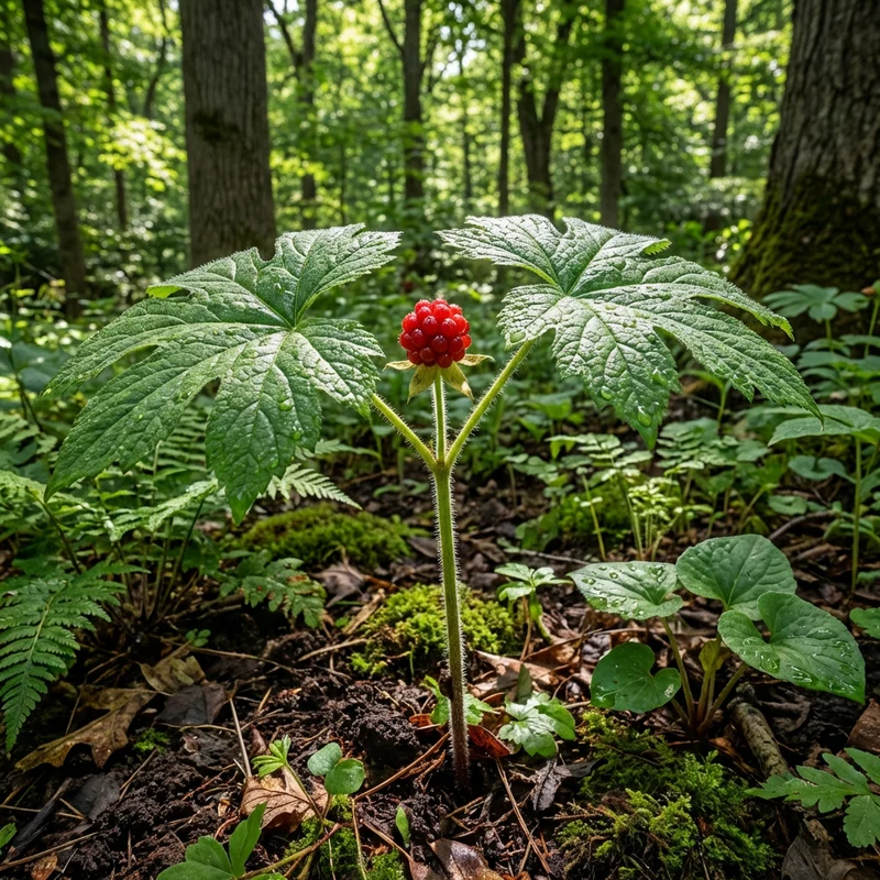 Goldenseal Herb Seeds (Hydrastis canadensis) for Planting – Woodland Garden Variety