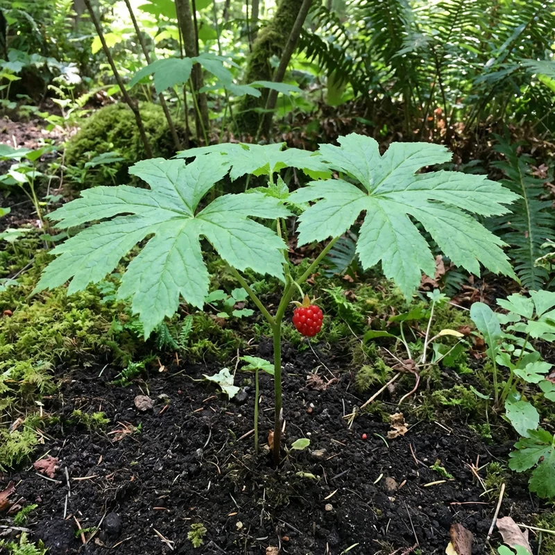 Goldenseal Root Seeds (Hydrastis canadensis) for Planting – Heirloom Shade-Loving Herb Seeds