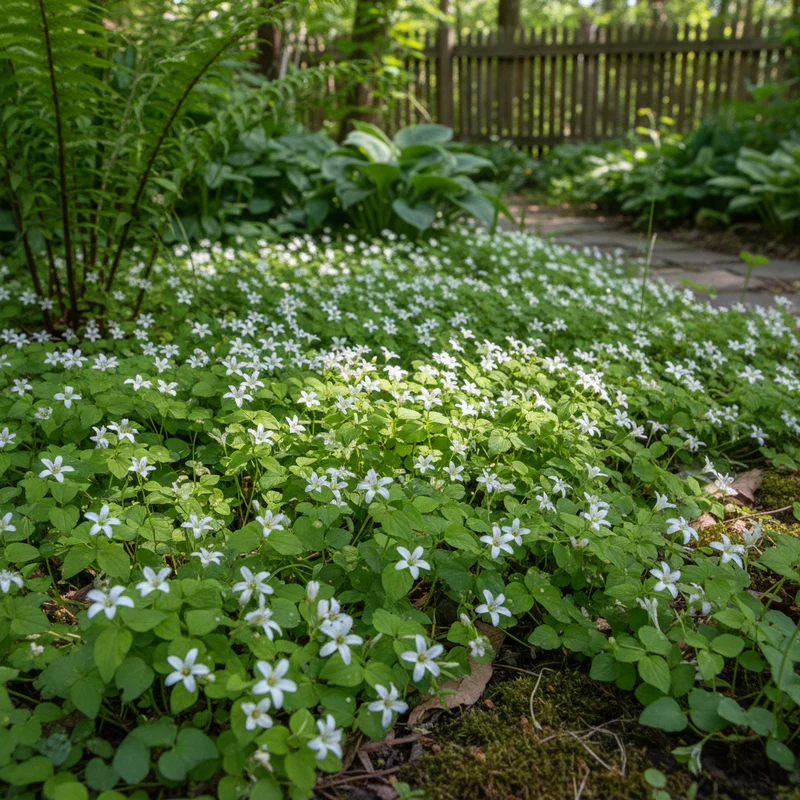 Sweet Woodruff Flower Seeds – Galium odoratum | Aromatic Blooming Plant Seeds for Garden Use