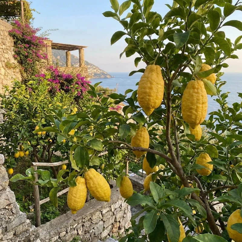Italian Amalfi Lemon Fruit Seeds for Planting – Heirloom, Non-GMO, High Germination Organic Garden Seeds