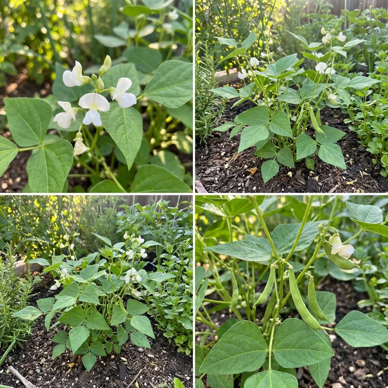 White Tepary Dry Bean Seeds (Phaseolus acutifolius) – Hardy Heirloom Beans for Home Gardens