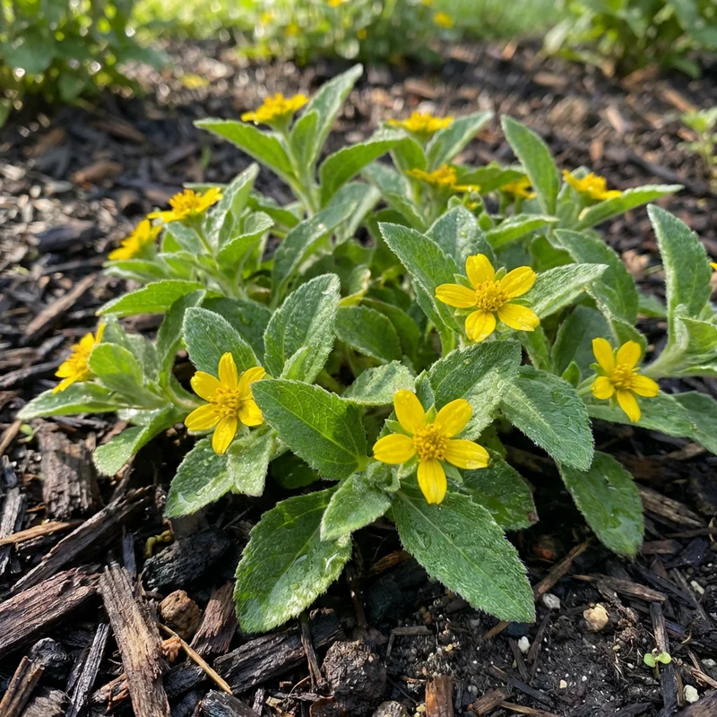Chrysogonum Virginianum Yellow Flower Seeds – Low Growing Perennial Plant