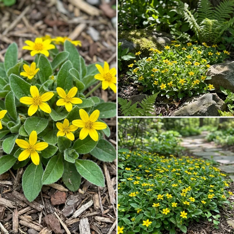 Chrysogonum Virginianum Plant Seeds – Perennial Flowering Ground Cover