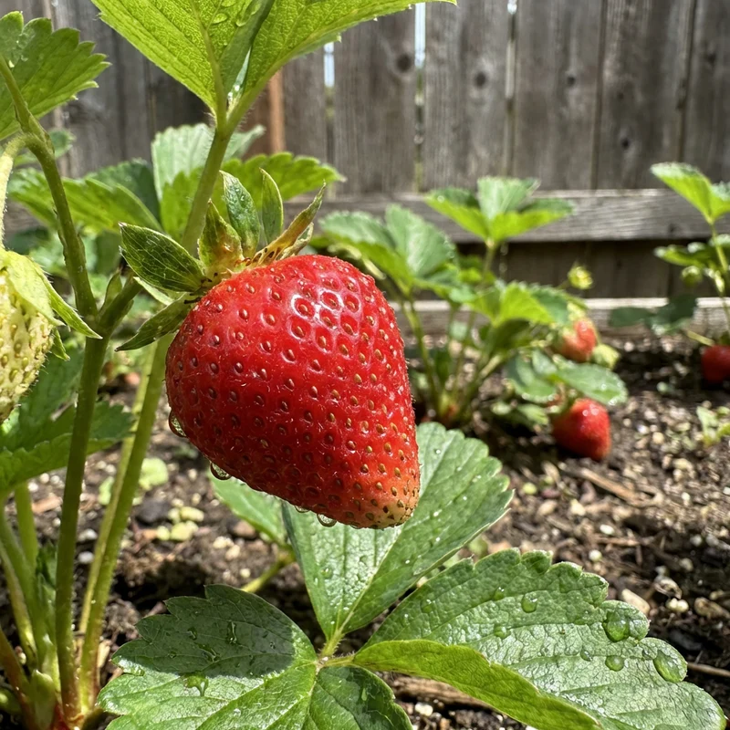 Albion Strawberry Seeds – Productive Fruit Plants with Sweet Berry Flavor
