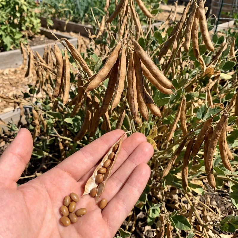 Brown Tepary Bean Vegetable Seeds – Non-GMO Heirloom Garden Seeds