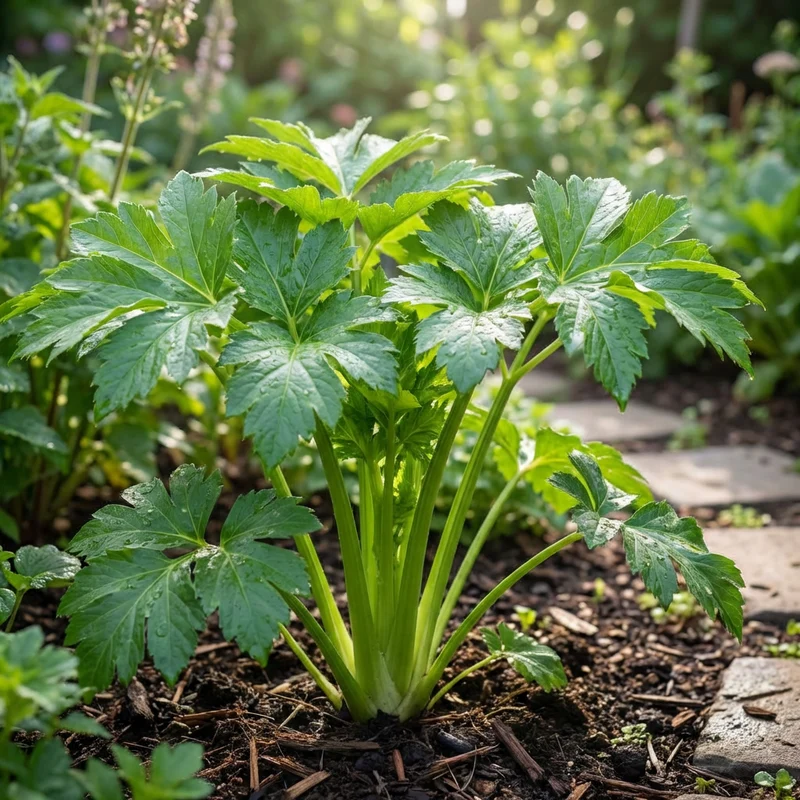 Ashitaba Japanese Green Vegetable Seeds for Garden Planting