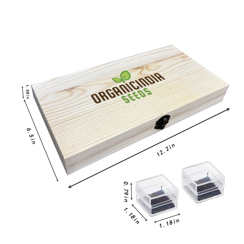 All-in-One Vegetable Seed Bank - 32 Seed Varieties
