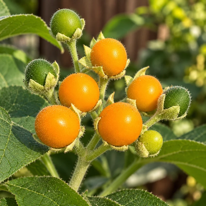 Tamarillo nain ( Solanum abutiloides )