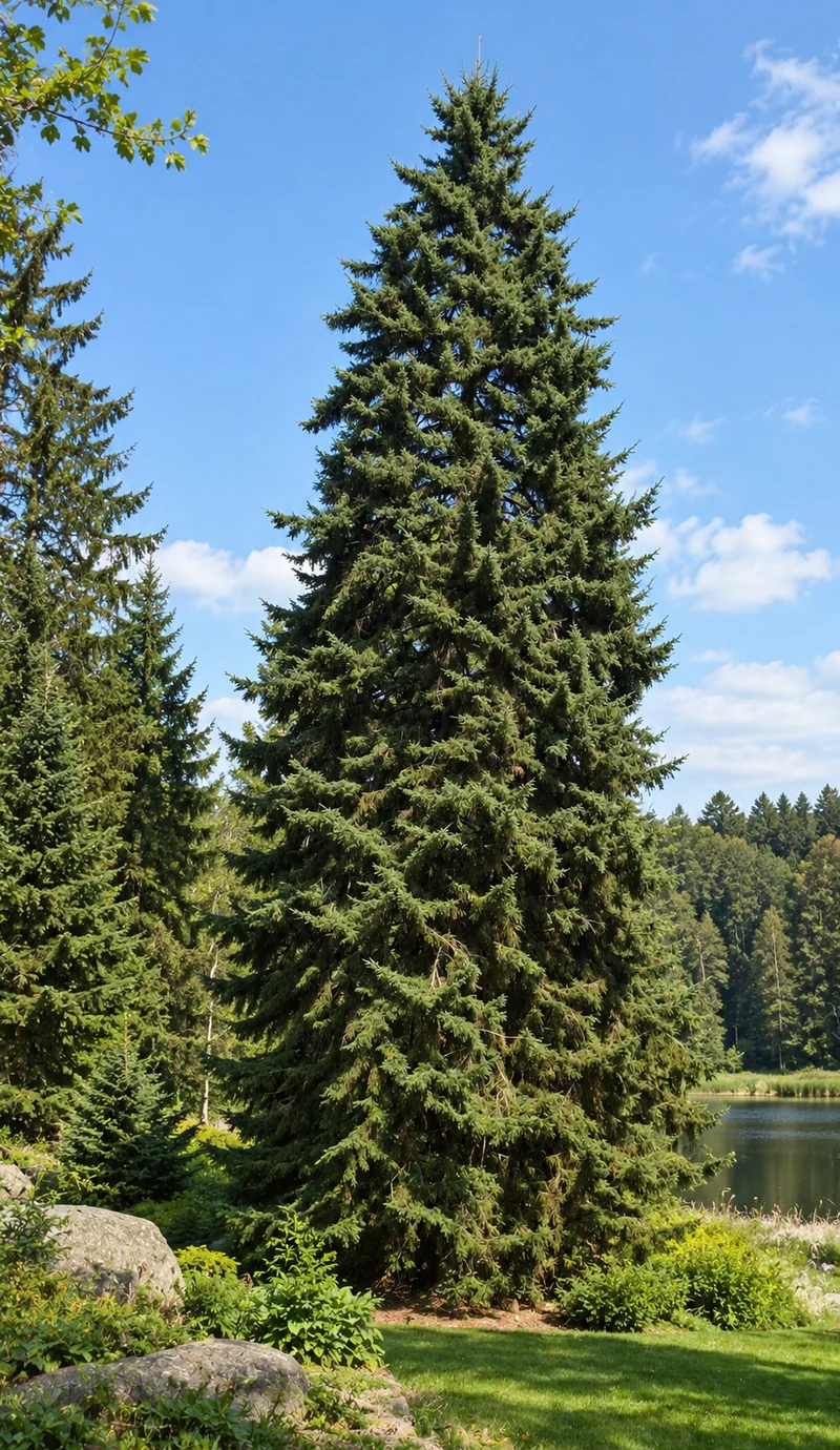 Épinette noire × rouge ( Picea mariana × Picea rubens )