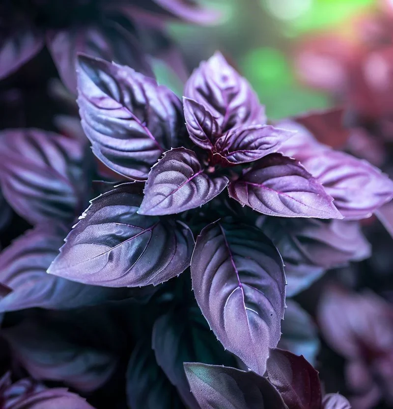 Purple Basil Seeds – Heirloom, Non-GMO, Aromatic & Flavorful Culinary Variety