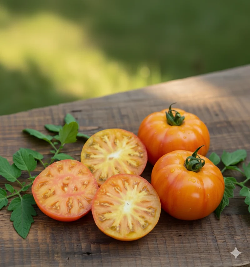 Tomate Harvest Moon F1 - Bio ( Solanum lycopersicum ‘Harvest Moon F1’)