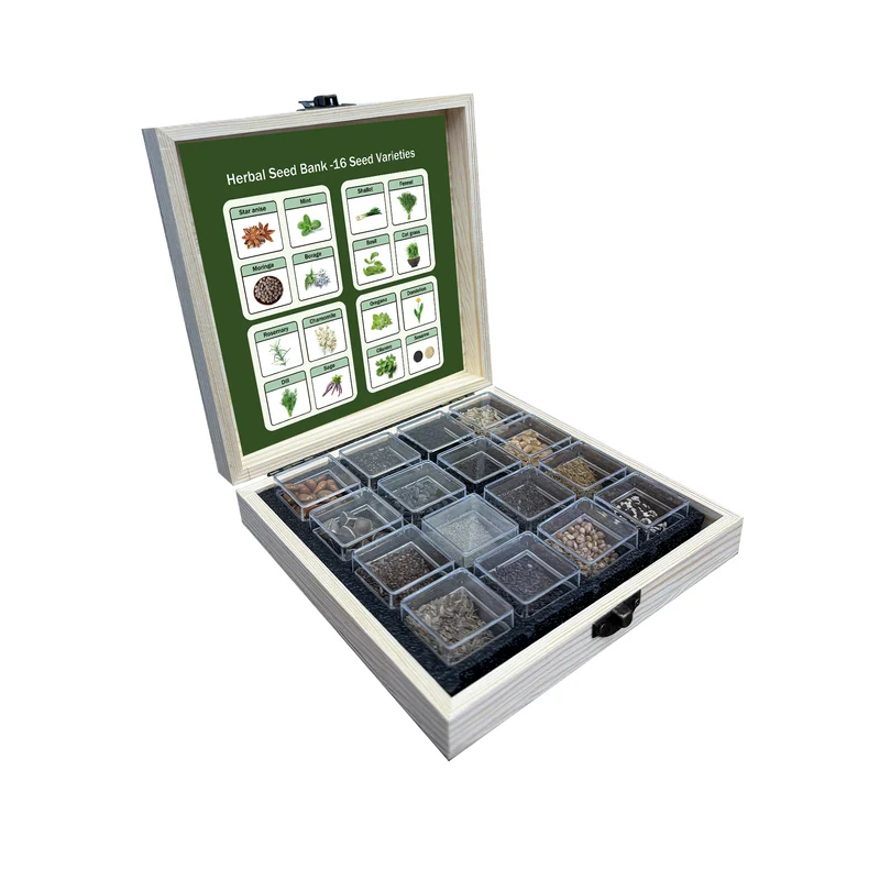 All-in-One Herb Seed Bank - 16 Seed Varieties
