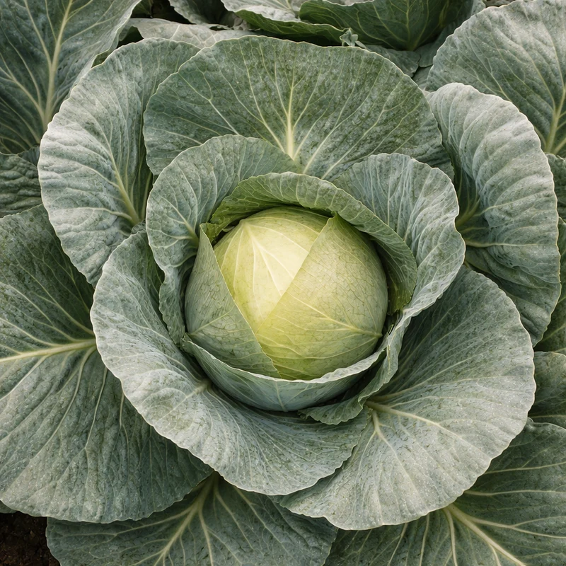 Chou d'été vert ‘Bronco’ bio ( Brassica oleracea var. capitata )