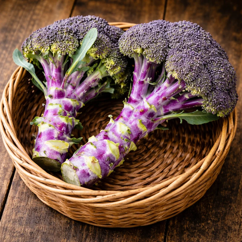 Brocoli ‘Purple Magic’ ( Brassica oleracea var. italica )