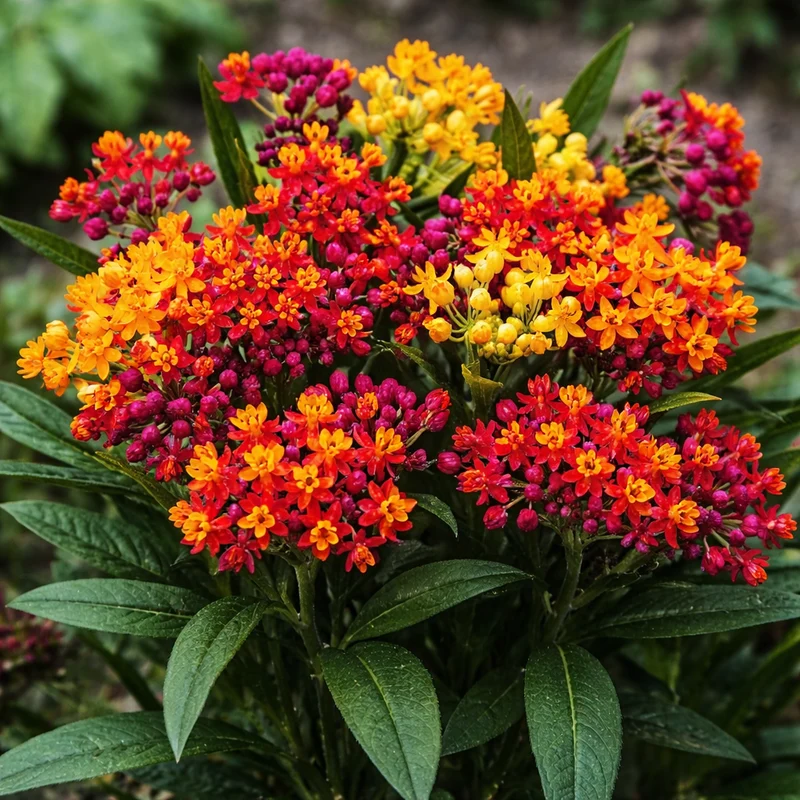 Asclépiade ‘Red Butterfly’ ( Asclepias curassavica )