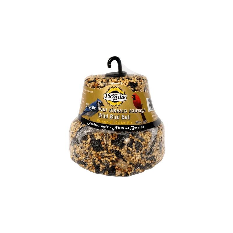 Cloche de graines, fruits et noix Picardie – 454 g